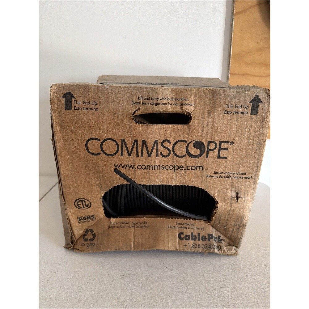 COMMSCOPE 9900963 CM 18AWG Wire Cable CATV  (ETL) - USED NOT 1000 FT